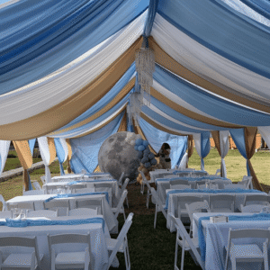 Fully Draped Tents